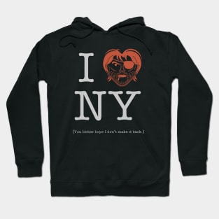 I Snake New York Hoodie